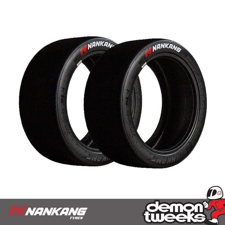 2 x 210/610 R17 (Medium) Nankang SL-1 Slick Race Competition Tyre - 21061016