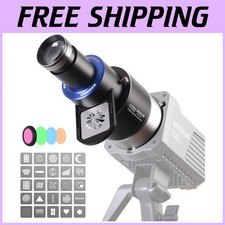 Photography Snoot Attachment with Color Filters