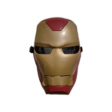 Marvel Avengers Iron Man FX Flip Up Light Up Mask High Tech View In Great Shape