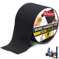2" x 50ft Residue-Free High Temp Wire Loom Tape - Ideal for Electrical Projects
