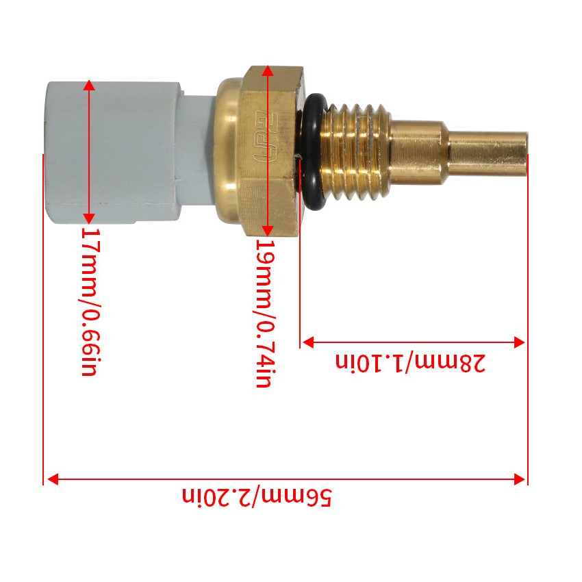 星 Water Temp Temperature Sensor for Honda Fireblade Blackbird CB600F