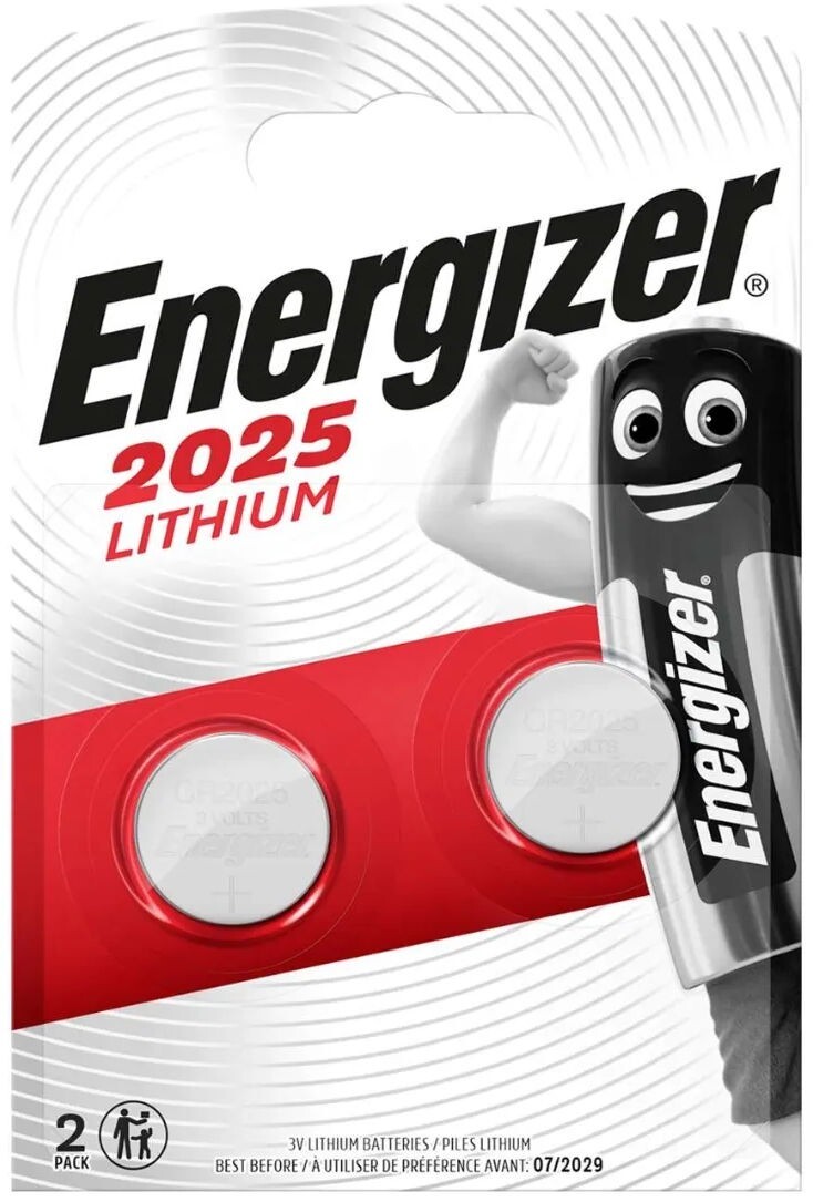 4x ENERGIZER 2025 CR2025 Batteries DL2025 3V Lithium Coin Cell *EXPIRY 06/2033* - Image 3