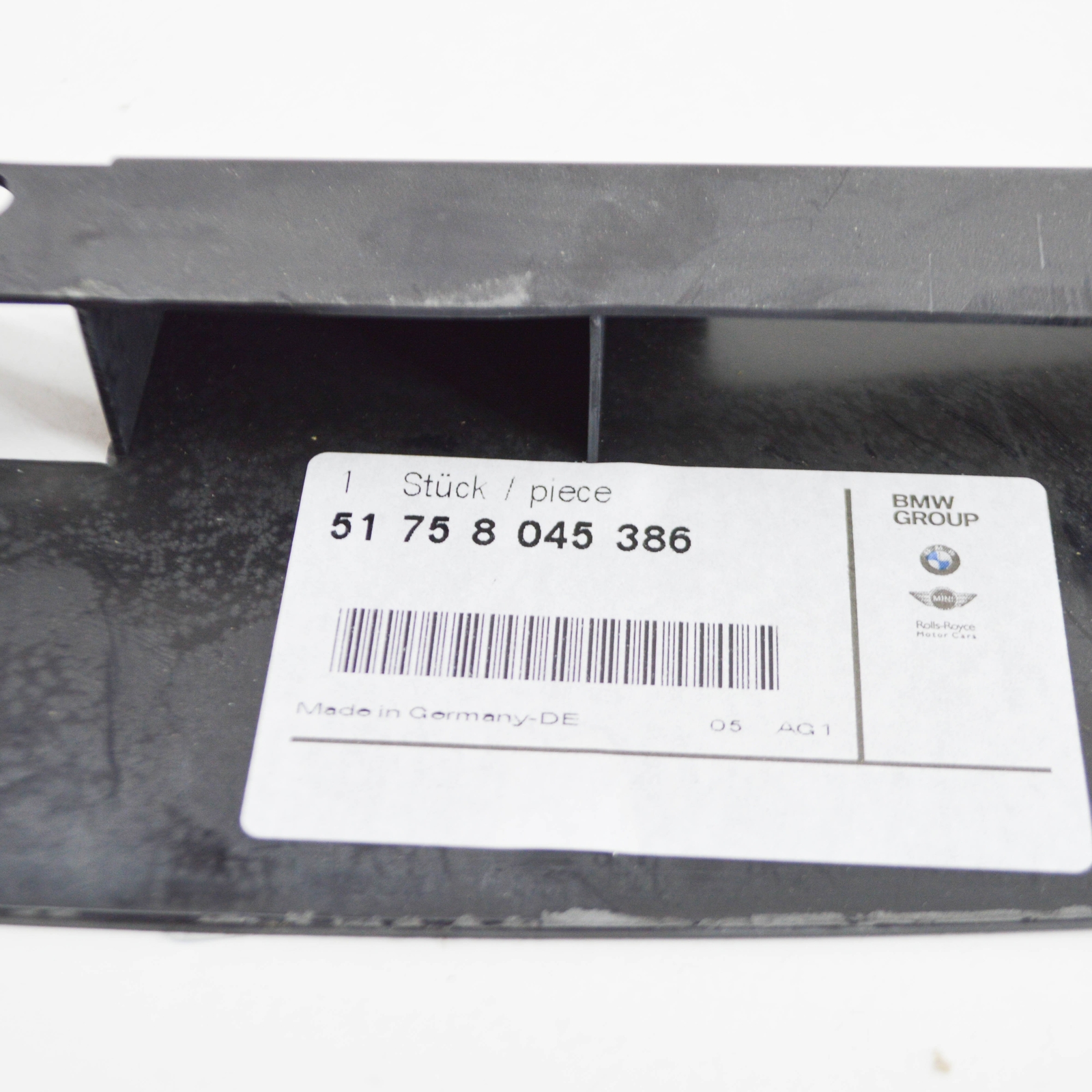 BMW 3 M3 E93 M-Sport Bumper Adapter Strip 51758045386 8045386 OEM 