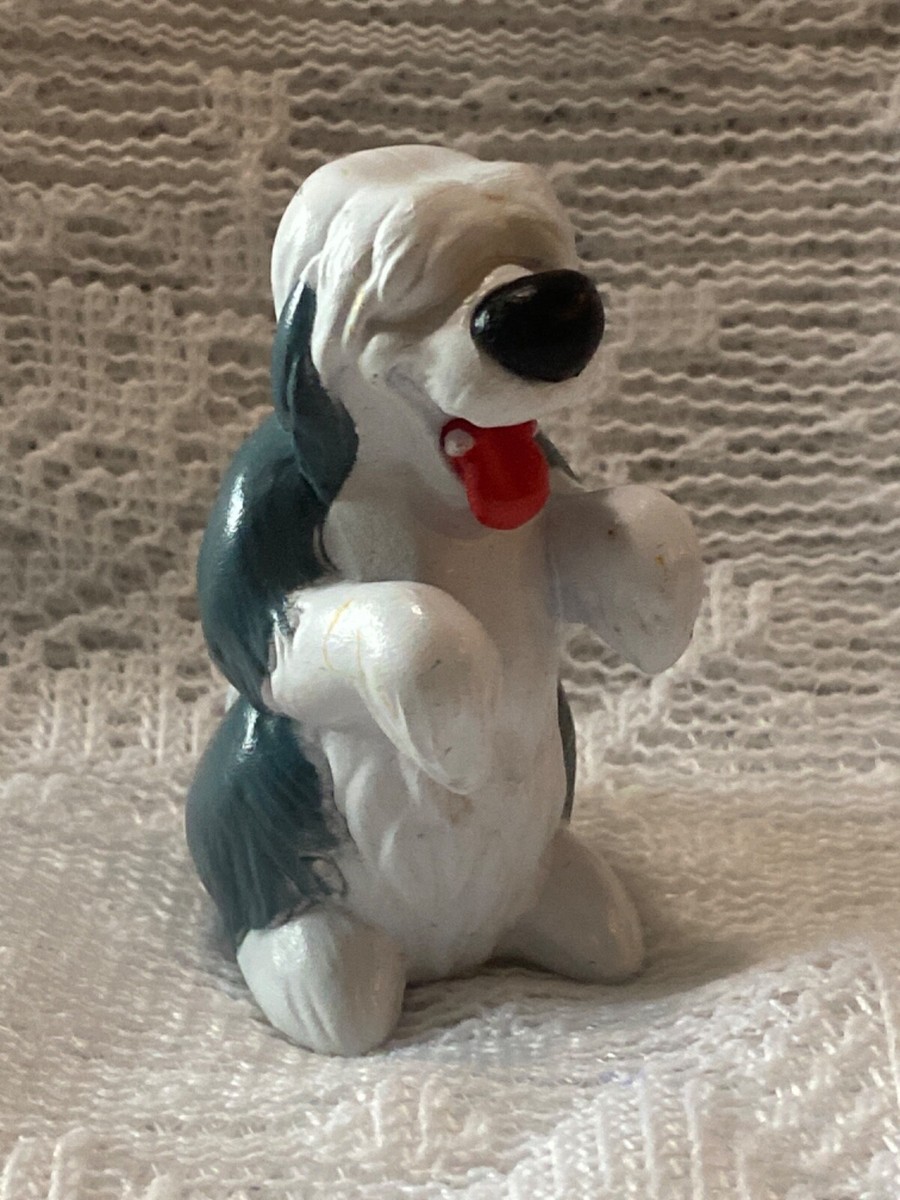 🌈 Disney Little Mermaid Max Figure Prince Eric's Pet Dog PVC Sheepdog