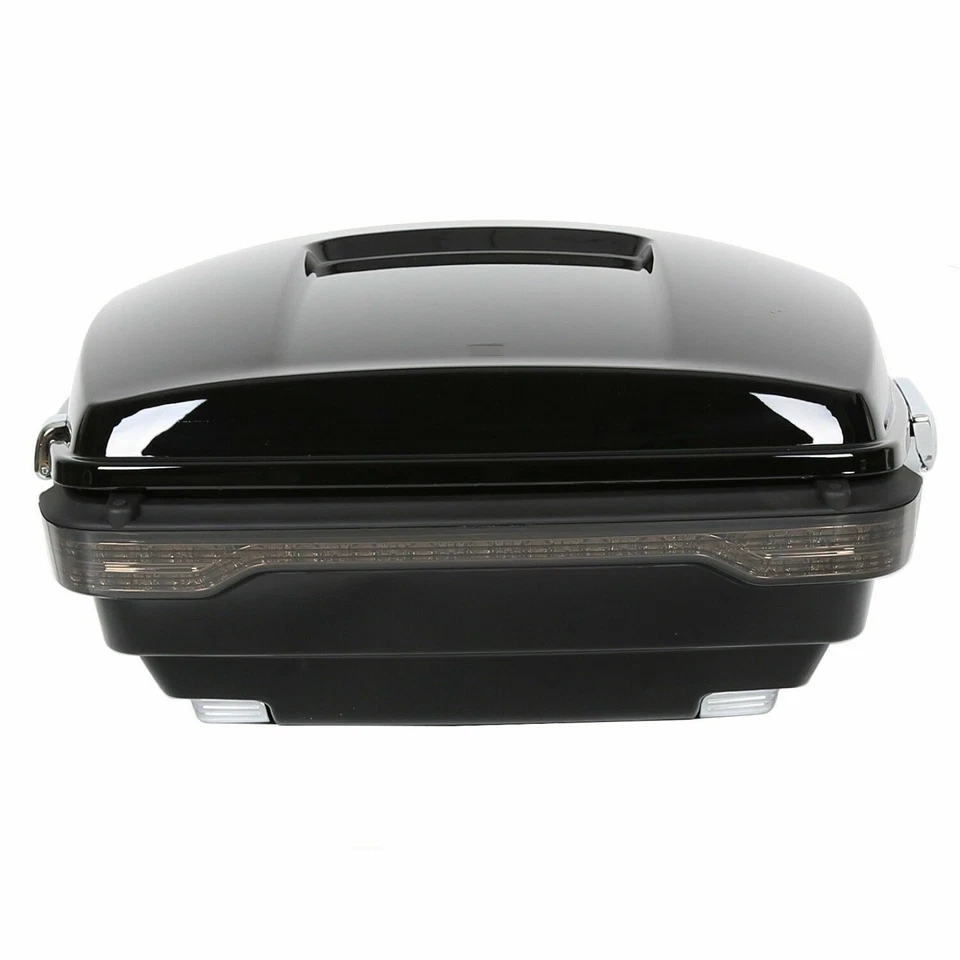 Maletero King Pack con luz trasera de freno para Harley Touring Glide 2014+ Foto 3 de 4