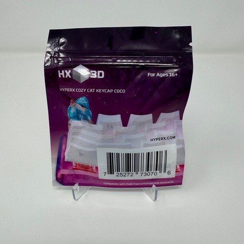 Hyper X Cozy Cat COCO HX3D Keycap SEALED - Picture 2 of 2