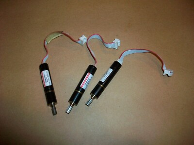 3pc VARIAN / Maxon Miniature Gearhead DC Motor 424701  USED