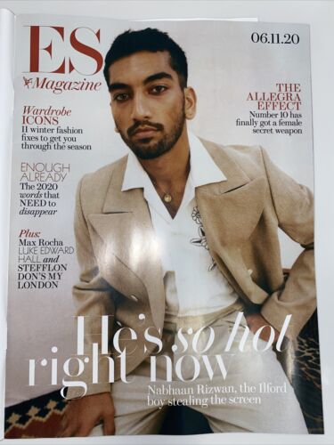 Evening Standard Magazine Nabhaan Rizwan ON COVER 06.11.2020 ...And Much More