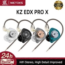 KZ EDX PRO X Wired Earbuds Dynamic Earphone Noise Cancelling Headset With Mic