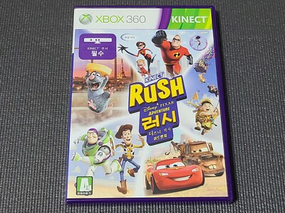 Microsoft XBOX360 Kinect Rush Disney Pixar Adventure Game Korean Ver. MS Console