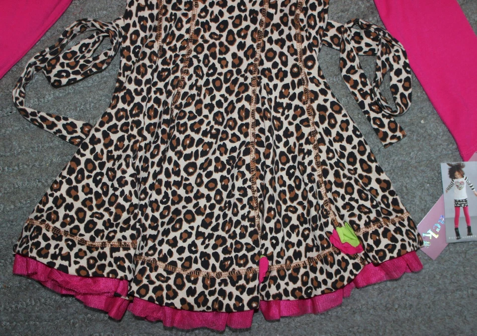 Vestido manga larga Kate Mack para niñas - talla 5 - nuevo con etiquetas Foto 3 de 4