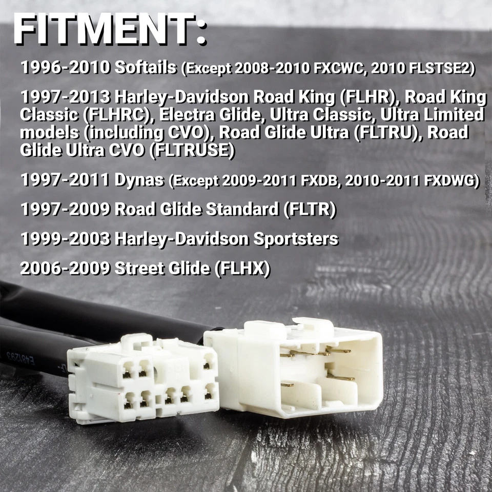 Eagle Lights Triple Play Module Run Brake Turn for Harley Softail Dyna Touring - Image 3 of 4