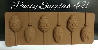 Ostereier Lutscher Silikonform/Form. Schokolade/Party/Fondant/Cupcake/Hase