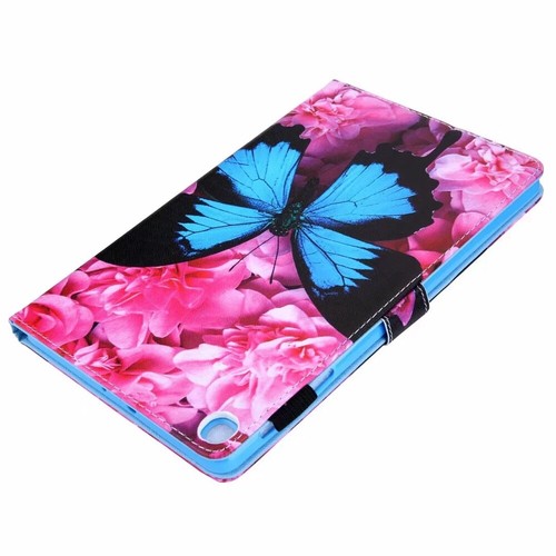 For Samsung Galaxy Tab A T290 T510 T590 Tablet Pattern Leather Stand Cover Case - Picture 52 of 213