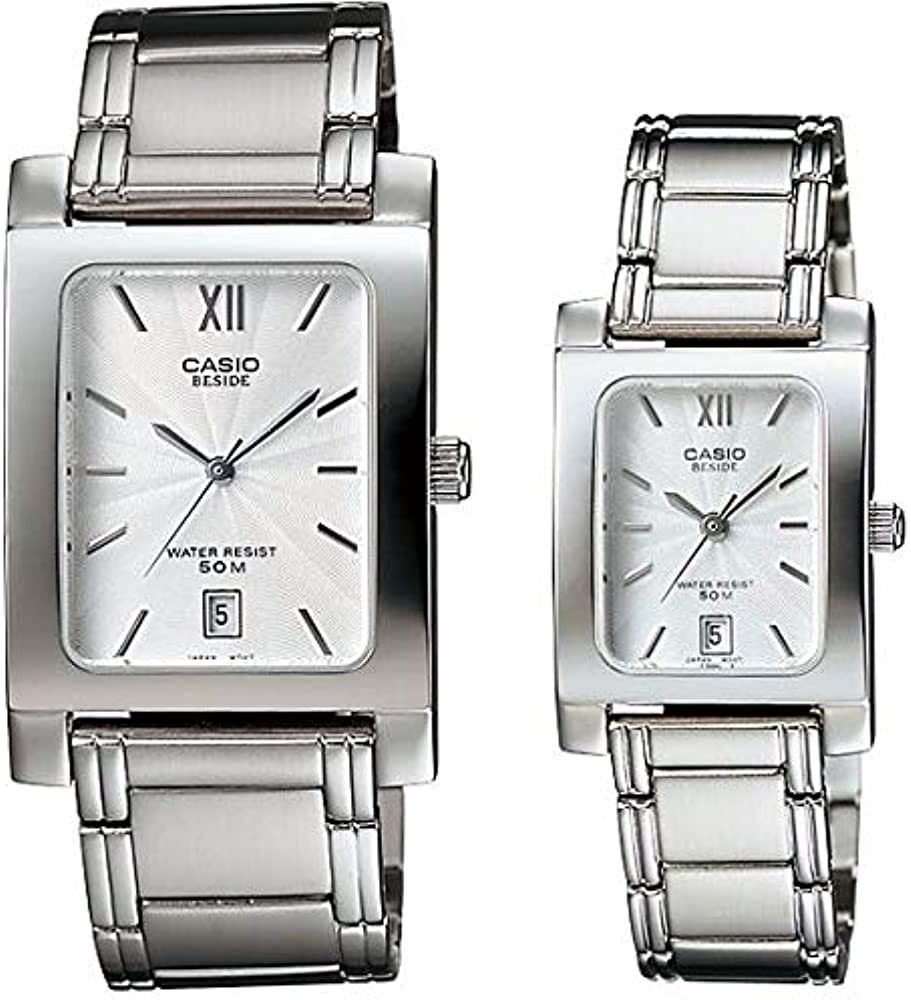 Casio Beside BEM-100D-7AV /BEL-100D-7AV Men's Ladies Wristwatch - Main Image