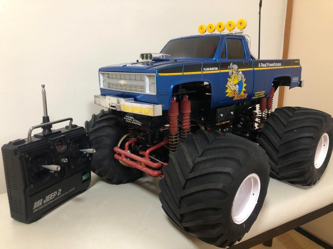 Tamiya Clod Buster Vintage Chevrolet Grill RC Radio Control Monster Truck Full S