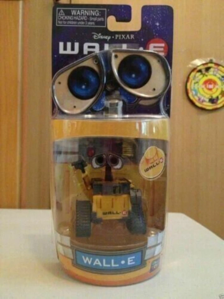 Disney Pixar Wall-E and Eee-Vah EVE Set of 2pcs Mini Robot Action Figure - Image 3 of 4