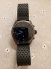 Mont Blanc Summit 2 Smart Watch - Titanium with box and charger.