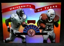 Priest Holmes/Ricky Williams RC 1999 Playoff Prestige Jumbo Alma Mater Card#AM1!