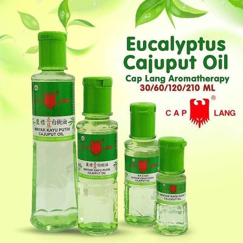 Eucalyptus Essential Cajuput Oil Eagle Brand Minyak Kayu Putih Cap Lang Original - Picture 8 of 15