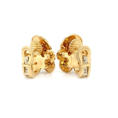 Pendientes de oro amarillo de 18 quilates Bvlgari Boucles D'Oreilles Bulgari Cicladi - Imagen 3 de 3