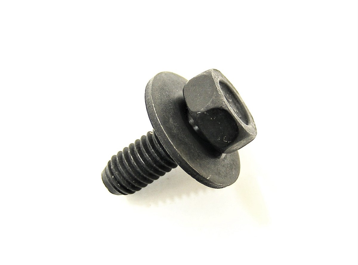 Boulons et écrous de carrosserie Ford - M6 - 1,0 x 16 mm de long - 10 mm hexagonal - 20 pièces
