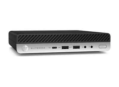 HP Elitedesk Computer G4 DM MINI PC I5-8500 16GB Ram 256GB SSD Win 11 Pro
