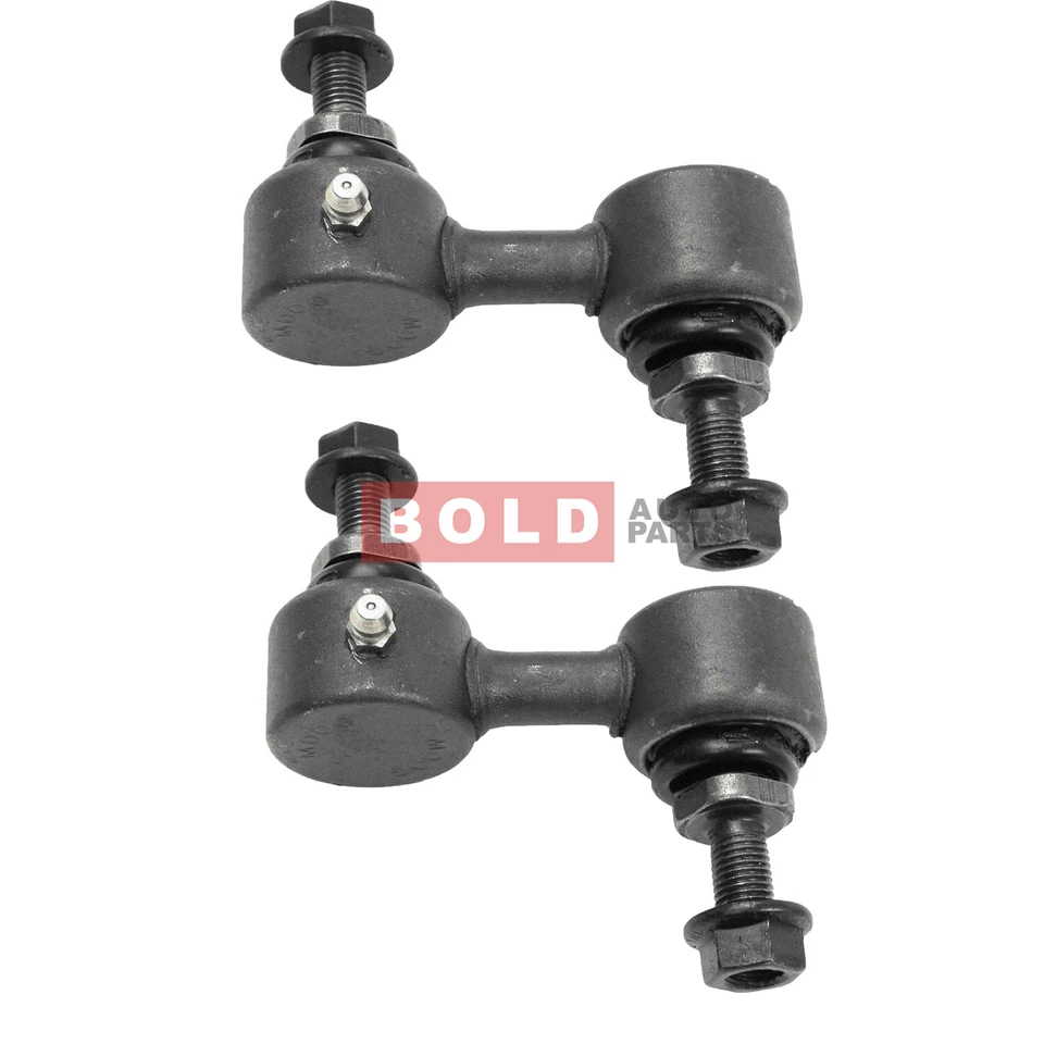 Juego de 2 piezas de kit de eslabones de barra estabilizadora delantera MOOG para Subaru Impreza Forester Outback Foto 3 de 4