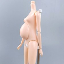 Schwangerer Puppenkörper mit Neugeborenem Baby für 11,5" 11,5" Puppenhaus Zubehör 1/6