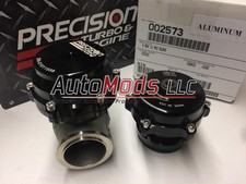 Authentic 46mm Precision Wastegate And Tial Q Blow Off Valve Combo Pte Black Bov