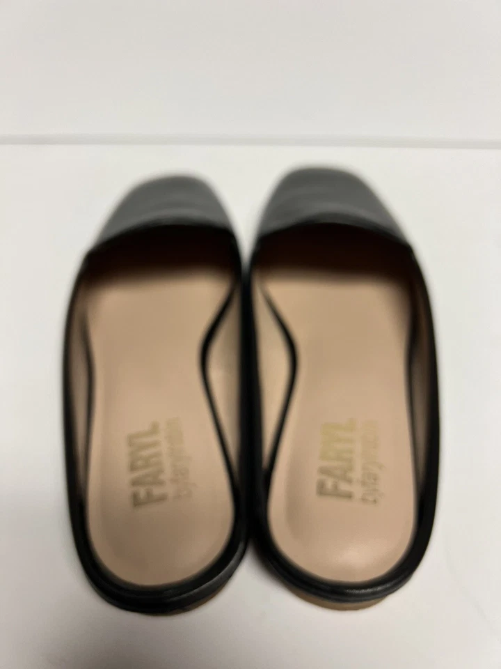 Faryl Robin Feminino Moka Liso Preto Tamanho 8 M - Imagem 4 de 4