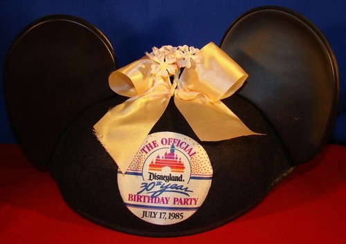 DISNEYLAND’S 30th ANNIVERSARY BIRTHDAY PARTY JULY 17, 1985 MICKEY MOUSE EARS! - Picture 9 of 12