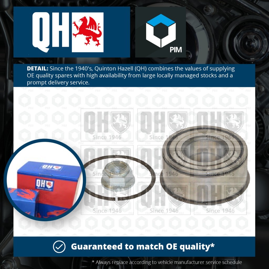 2x Wheel Bearing Kits fits RENAULT MEGANE JA, JA0F 1.6 Front 96 to 99 QH New