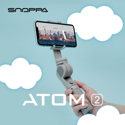 Snoppa Atom 2 3-Axis Foldable Pocket Size Handheld Gimbal Stabilizer for iPhone