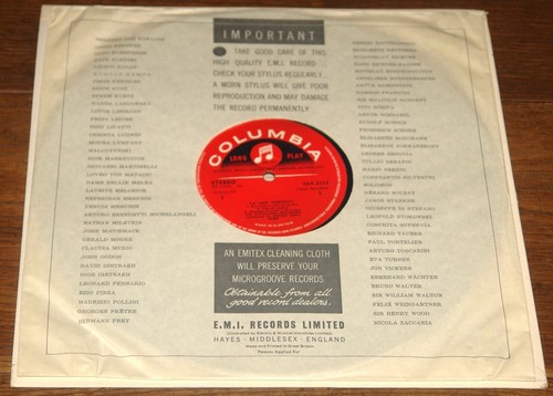 SAX 2532 GEORGE SZELL DEBUSSY LA MER UK RED SEMI CIRCLE COLUMBIA STEREO ED1 LP - Picture 4 of 8
