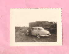 PHOTOGRAPHIE/PHOTO - PANHARD DYNA Z et CAMION WHITE MILITAIRE ARMEE FRANCAISE