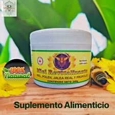  Honey Energy Support,Miel Natural Con Jalea Real,Polen,Propoleo 
