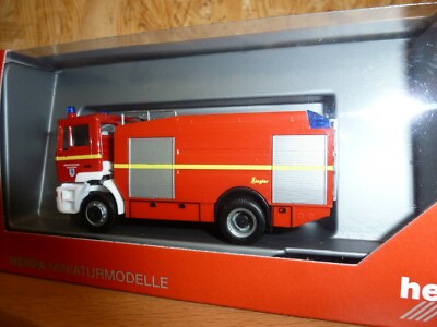 Faller Car System 161599 - MAN TGS TLF Pompier H0 (Herpa) - Kit Maquette Neuf