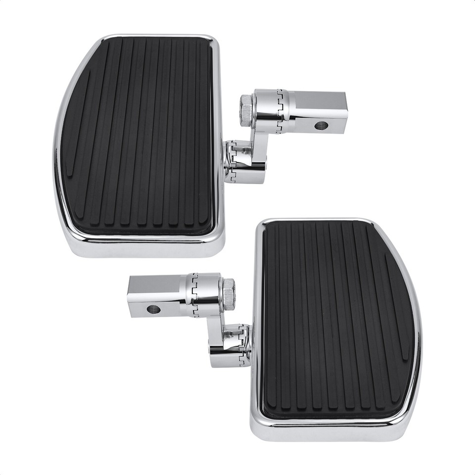 Jeu De 2 Repose-pieds Arrière Réglables Pour Yamaha XVS & Kawasaki Vulcan - Neuf