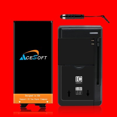High Capacity 5720mAh Spare Battery Multi Function Charger Stylus f LG G5 VS987