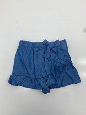 Shein Girls Blue Elastic Waist Shorts Size 9y
