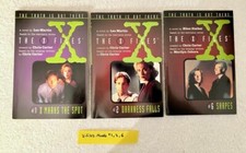 X-Files Novels 1, 2, and 6, 3 book set - used