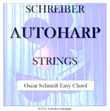 Autoharp String Set for Oscar Schmidt Easy Chord(Kid's Size-18 Strings)