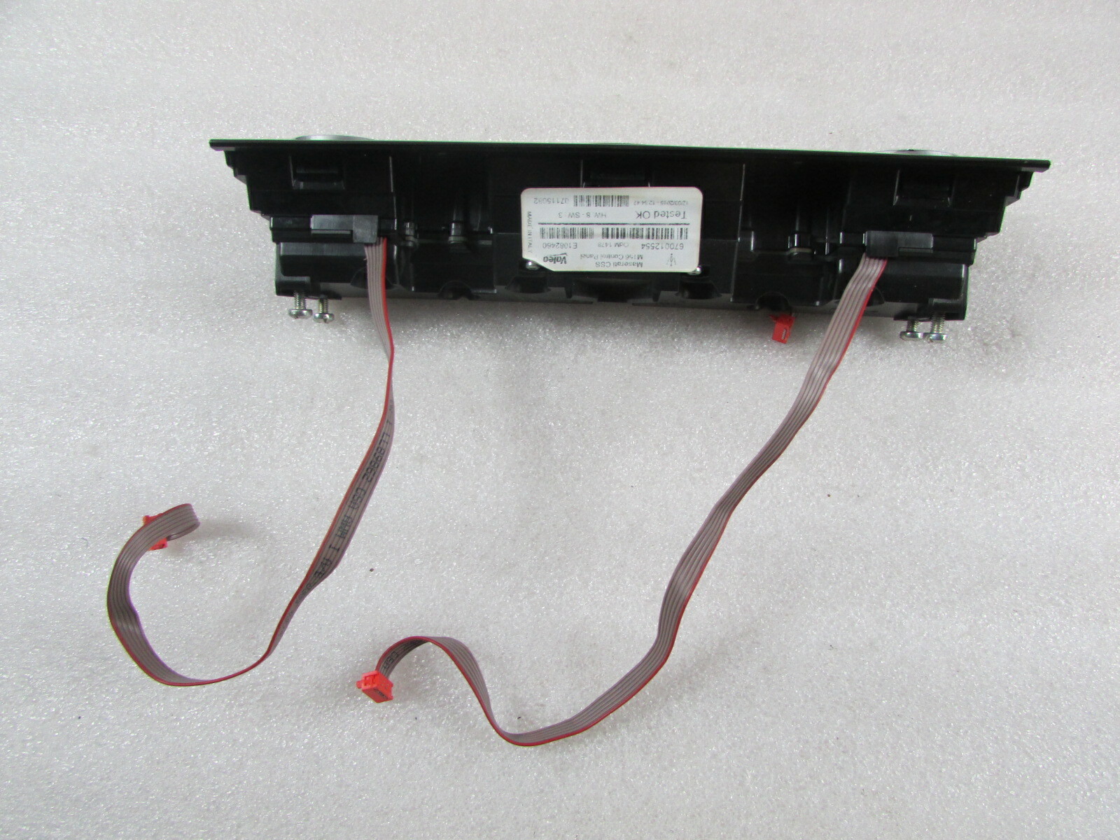 Maserati Ghibli, Temperature Control Unit, Black Face, Used, P/N 670012554
