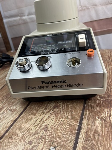 Panasonic MX-370 Pana Blend Recipe Card Blender Matsushita Electric Japan - 第 3/19 張圖片