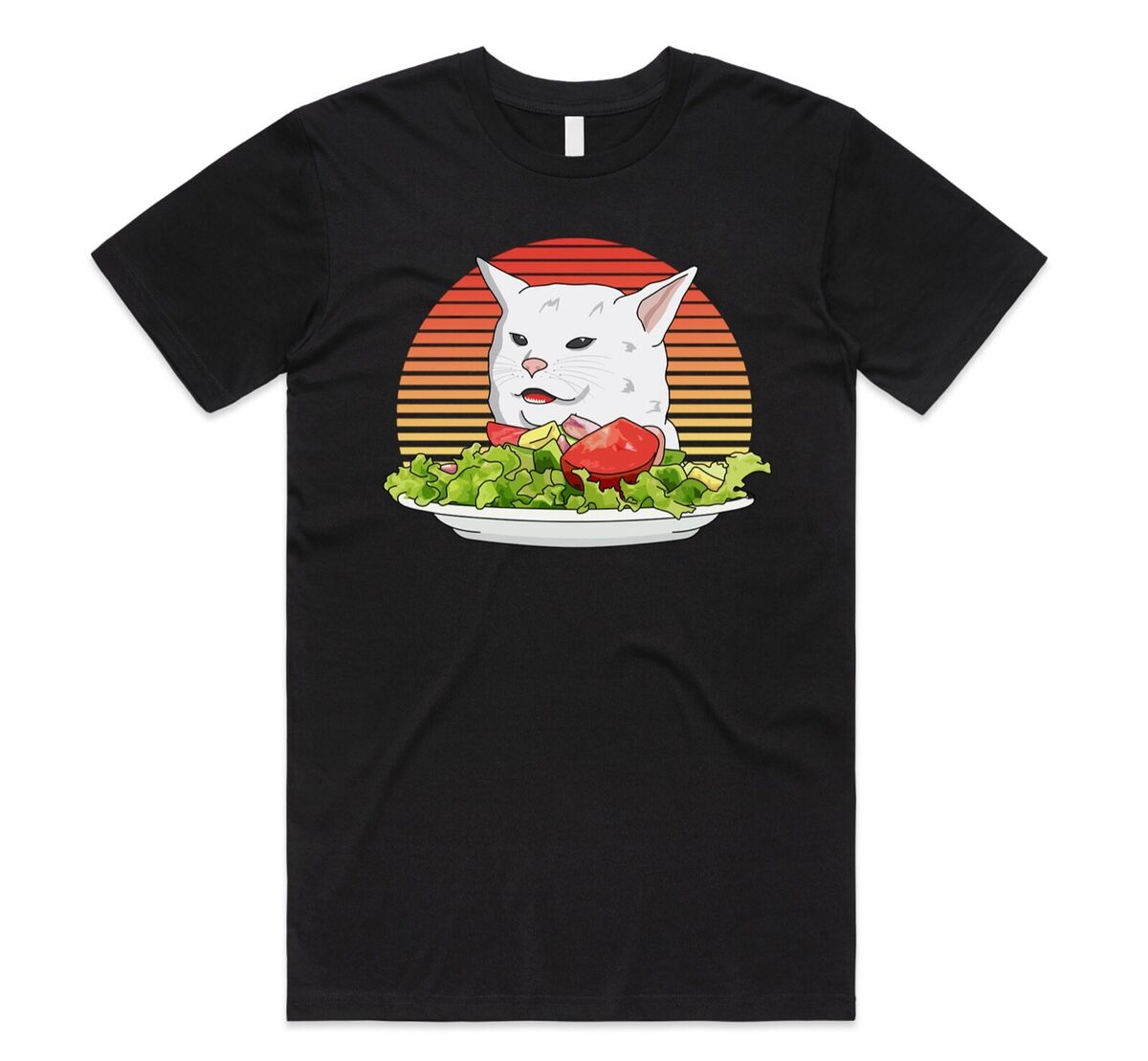 Table Cat Meme T-Shirt Table Cat Meme T-Shirt