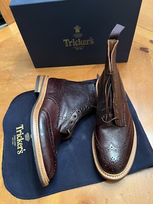 Made In UK - 11 US (10UK) - Trickers -Stow Boots - Kudu - Value