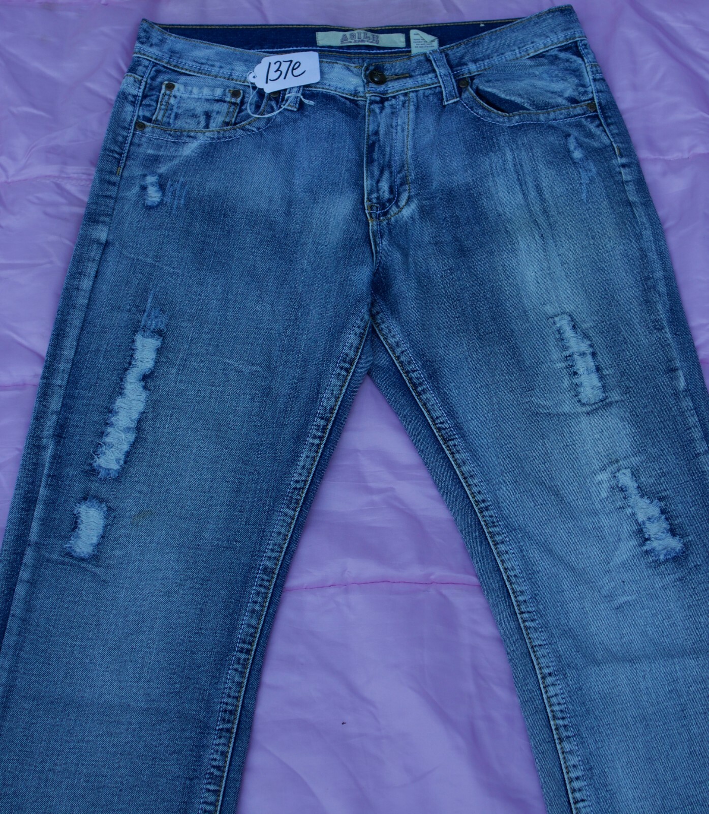 - W34 X L34. Tag No. 137e
