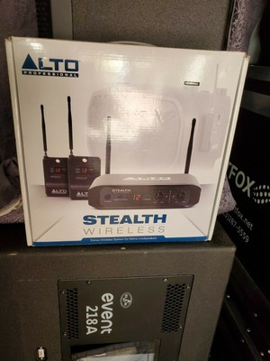 stereo wireless system for active loudspeakers