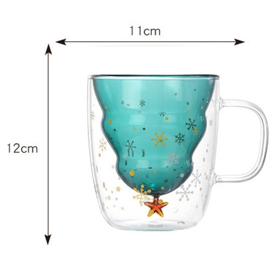 High Borosilicate Glass Coffee Mug 300ML Borosilicate Glass Cup Milk